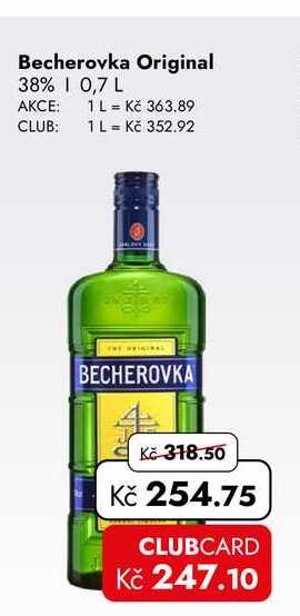 Becherovka Original 38% | 0,7 L