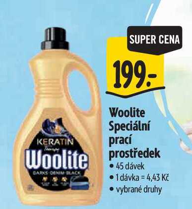 Woolite prací prostředek 45 dávek, vybrané druhy