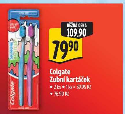 Colgate Zubní kartáček 2 ks