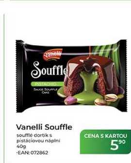 Vanelli Souffle soufflé dortik s pistáciovou náplni 40g