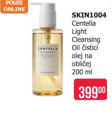 SKIN1004 Centella Light Cleansing Oil čisticí olej na obličej 200 ml
