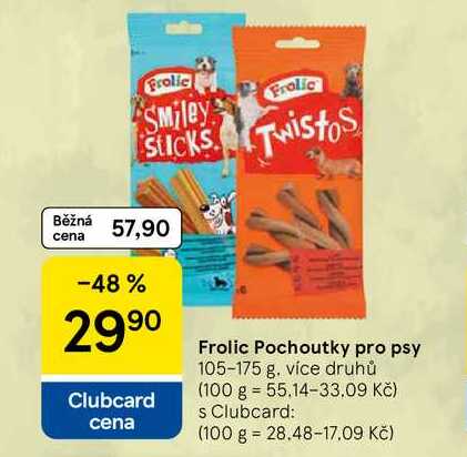 Frolic Pochoutky pro psy, 105-175 g
