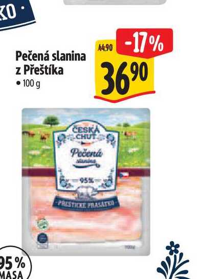 Pečená slanina z Přeštíka 100 g
