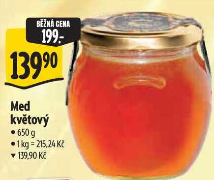Med květový, 650 g
