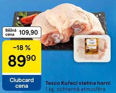 Tesco Kuřecí stehna horní, 1 kg