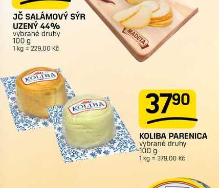 KOLIBA PARENICA vybrané druhy -100 g