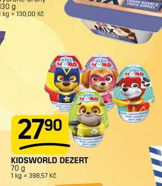 KIDSWORLD DEZERT 70 g
