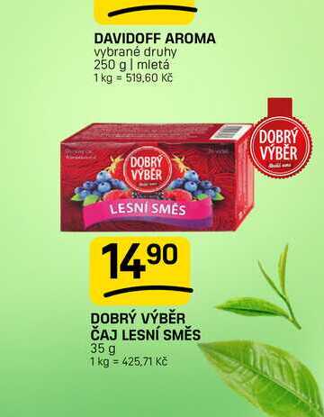 DOBRÝ VÝBĚR ČAJ LESNÍ SMĚS 35 g