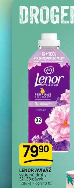 LENOR AVIVÁŽ vybrané druhy 32-38 dávek