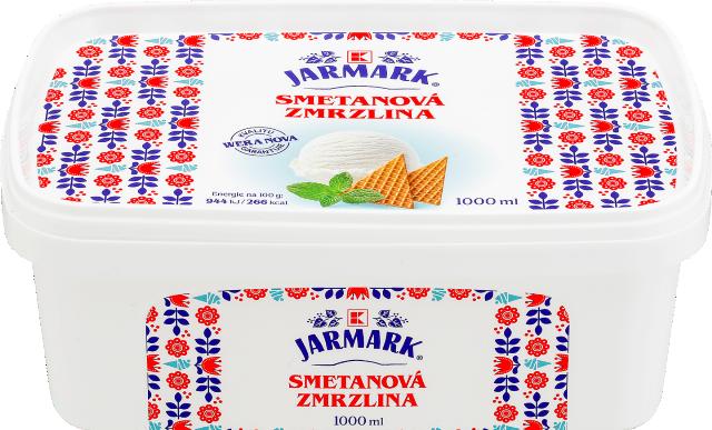 K-JARMARK smetanová zmrzlina vanička