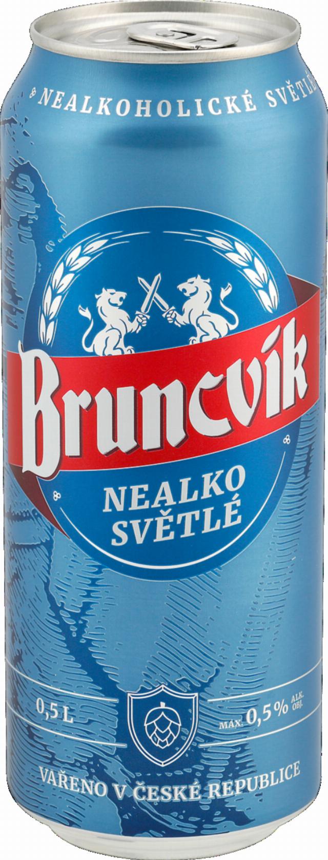 Bruncvík Pivo světlé nealkoholické