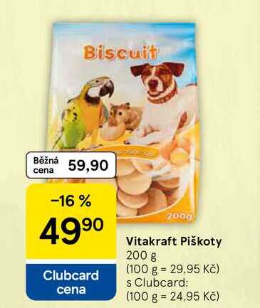 Vitakraft Piškoty, 200 g