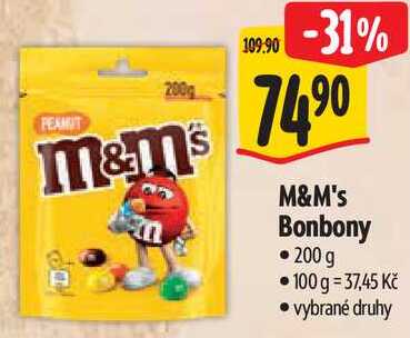 M&M's Bonbony, 200 g