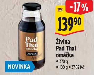 Živina Pad Thai omáčka, 370 g