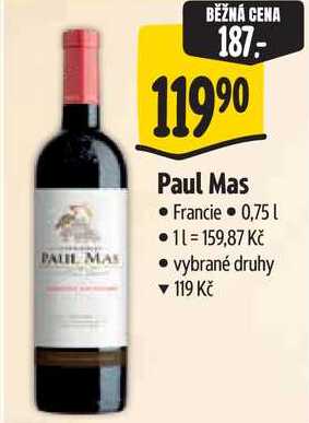 Paul Mas, 0,75L