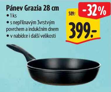 Pánev Grazia 28 cm