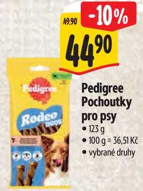 Pedigree Pochoutky pro psy, 123 g