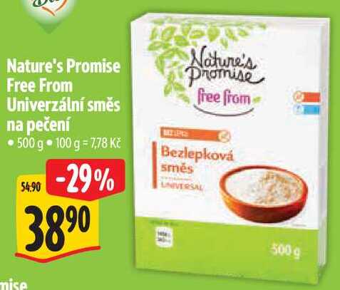 Nature's Promise Free From Univerzální směs na pečení, 500 g 