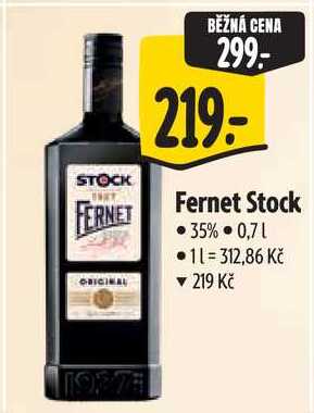 Fernet Stock, 0,7 l