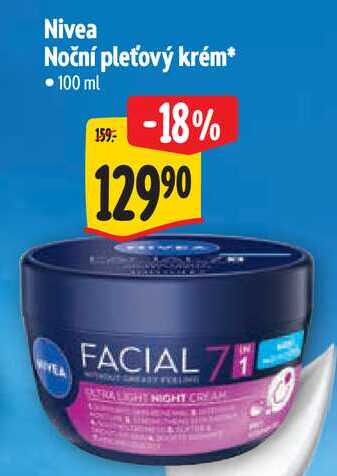 Nivea Noční pleťový krém, 100 ml