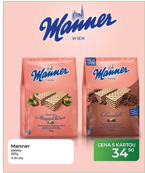 Manner oplatky 200g