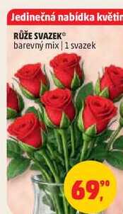 RŮŽE SVAZEK barevný mix, 1 svazek