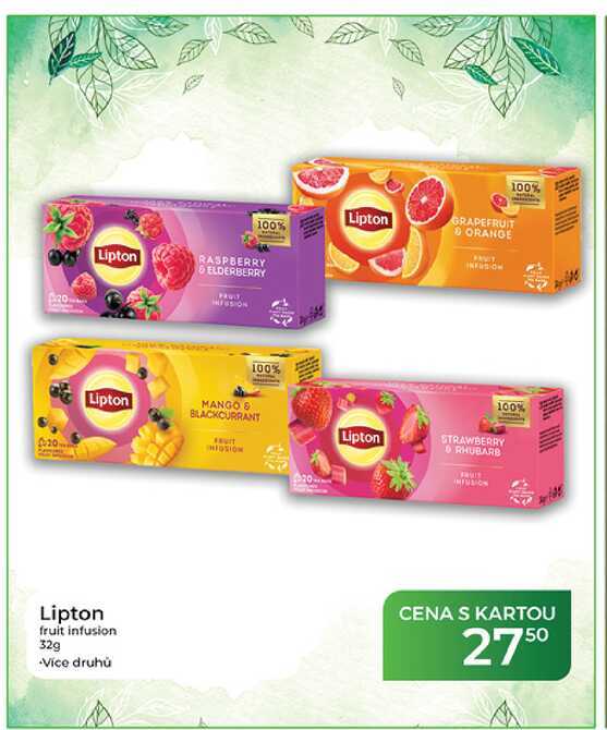 Lipton fruit infusion 32g  