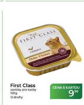First Class vaničky pro kočky 100g