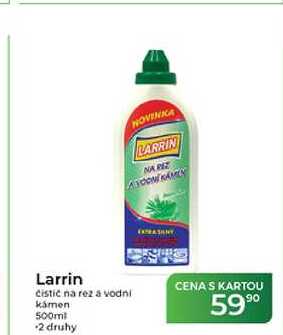 Larrin čistič na rez a vodní kámen 500ml