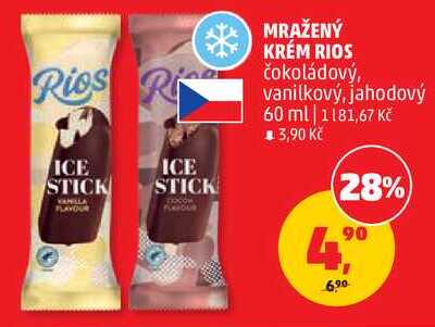 MRAŽENÝ KRÉM RIOS čokoládový, 60 ml
