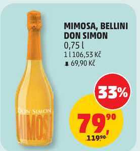 MIMOSA, BELLINI DON SIMON, 0,75 l