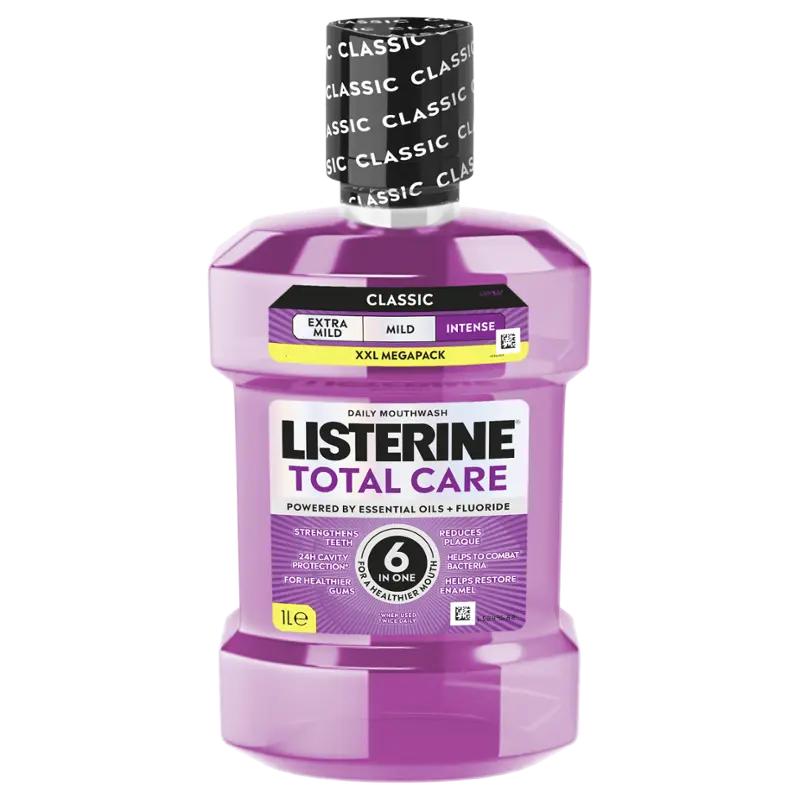 Listerine Ústní voda Total Care Teeth Protection, 1000 ml