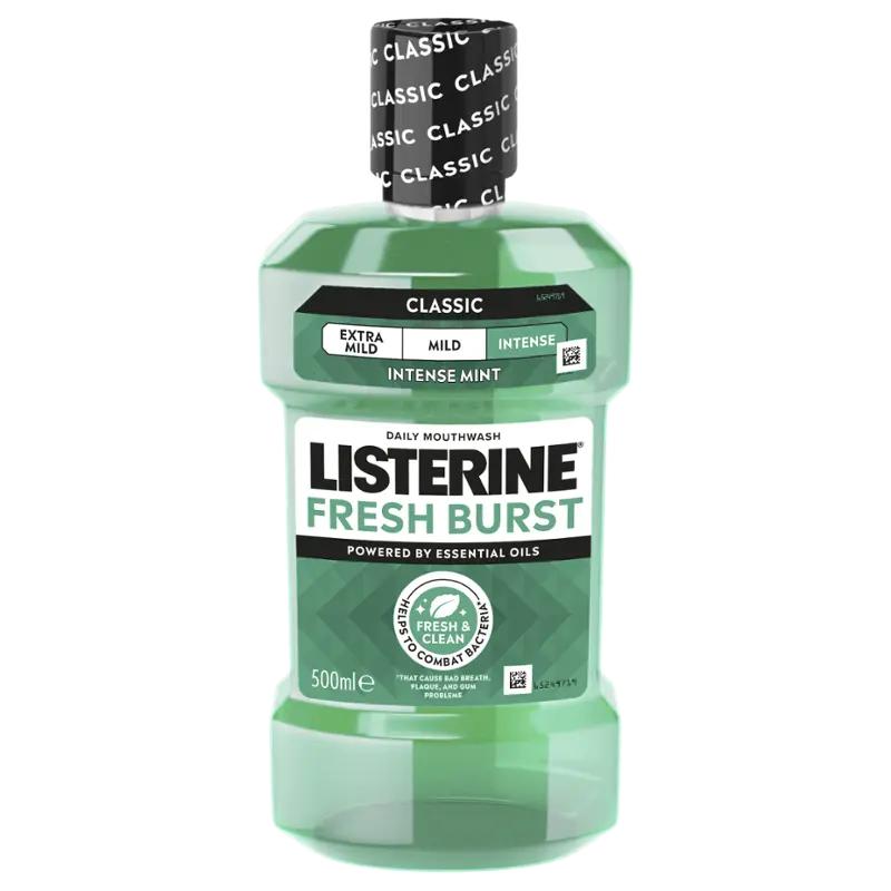 Listerine Ústní voda Fresh Burst, 500 ml