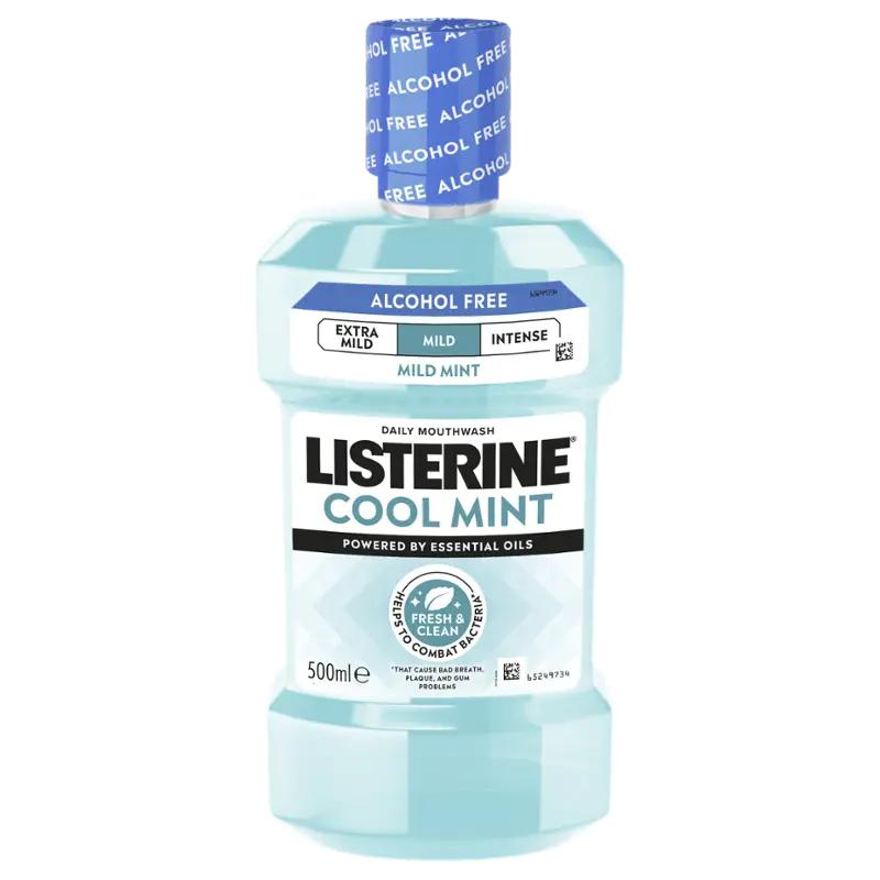 Listerine Ústní voda Cool Mint Mild Taste, 500 ml