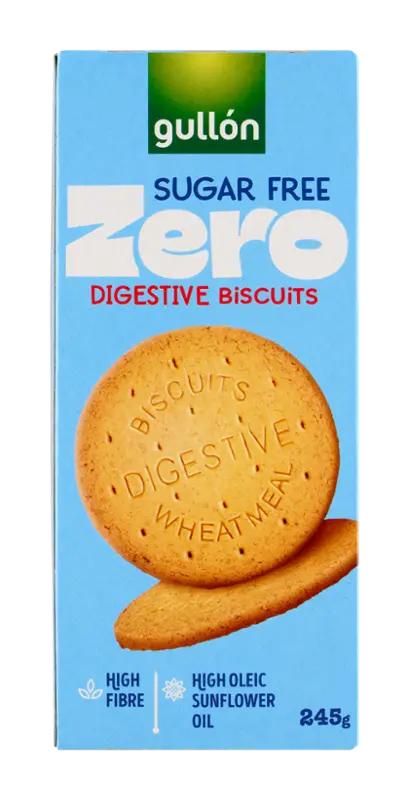 Gullón Celozrnné sušenky Zero Digestive, 245 g