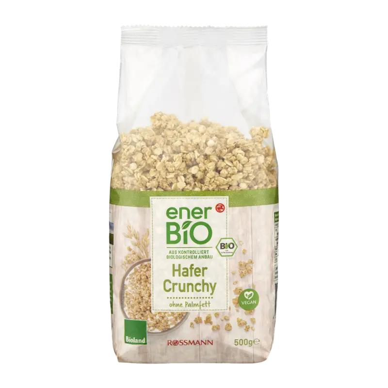 enerBiO Křupavé ovesné müsli, 500 g