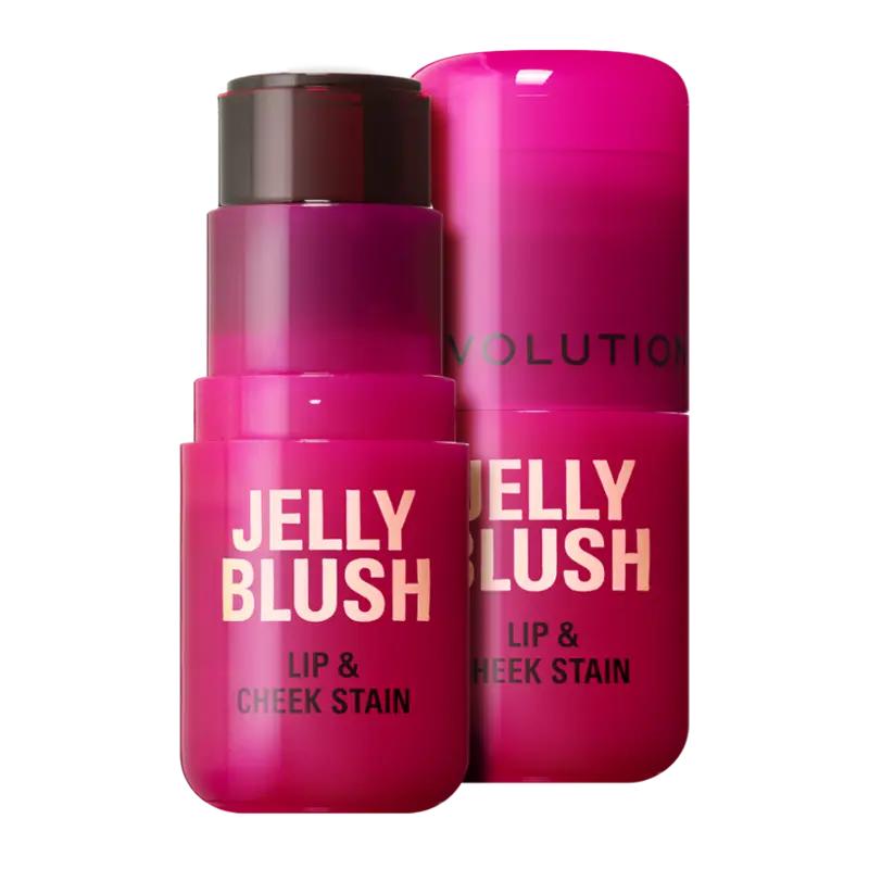 Makeup Revolution Tvářenka Jelly Blush Lip and Cheek Stain, 5.5 g