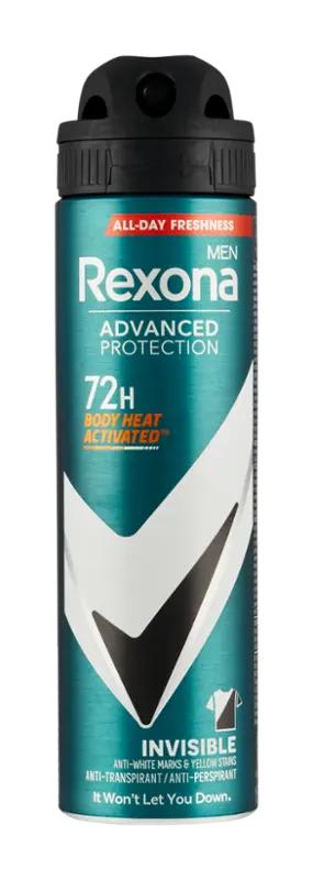 Rexona Antiperspirant sprej pro muže Invisible Black & White, 150 ml
