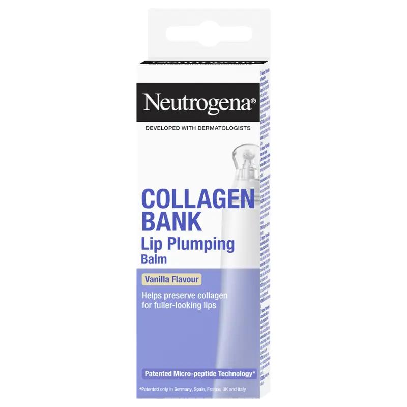 Neutrogena Balzám na rty Plumping Collagen Bank, 12 ml