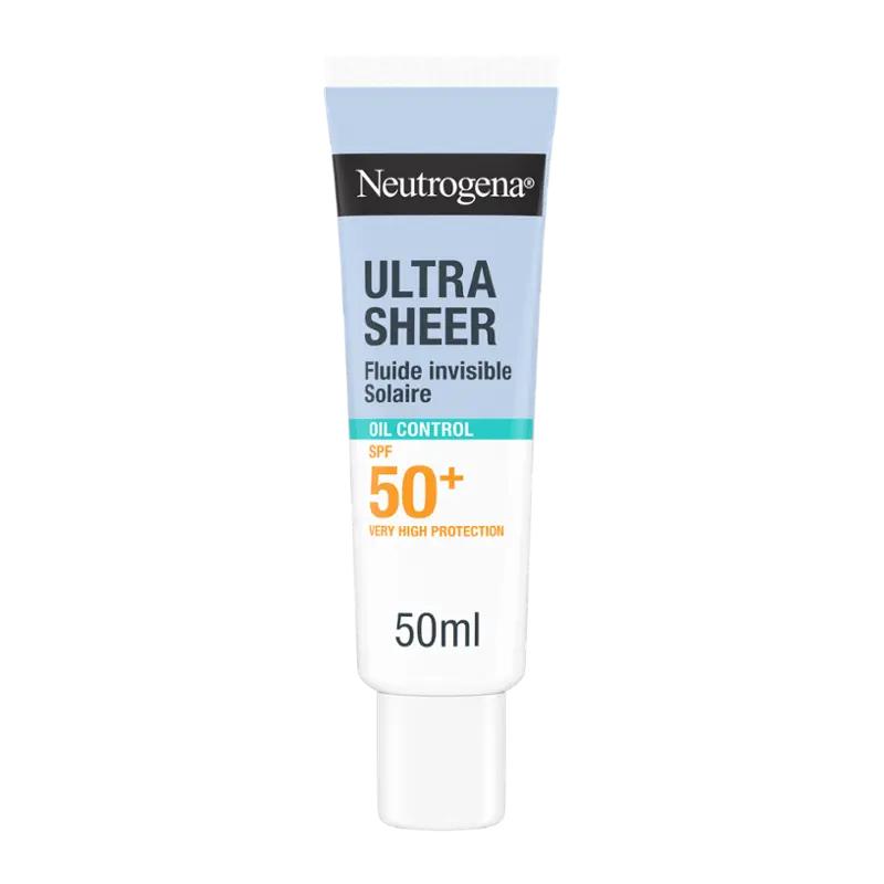 Neutrogena Neviditelný pleťový fluid Oil Control Ultra Sheer SPF50+, 50 ml