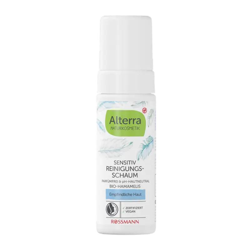 Alterra Naturkosmetik Čisticí pleťová pěna, 150 ml