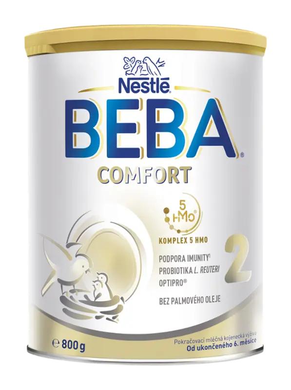 BEBA Pokračovací kojenecké mléko COMFORT 2, 6m+, 800 g