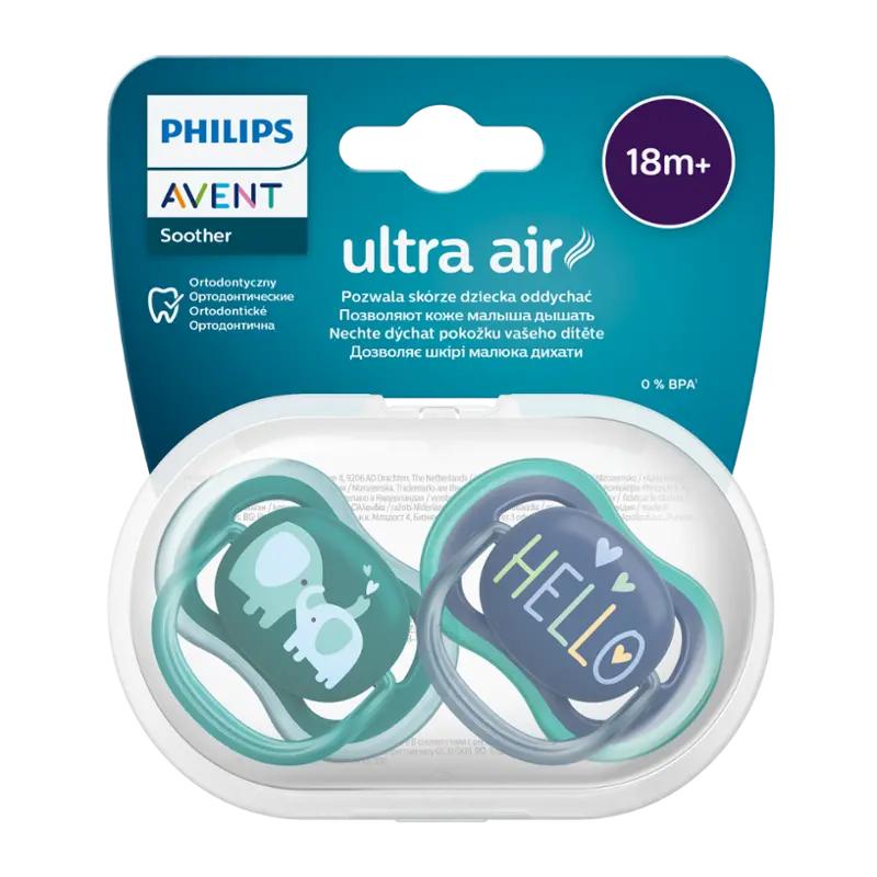 Avent Dudlík Ultra air pro chlapce, různé druhy, 2 ks