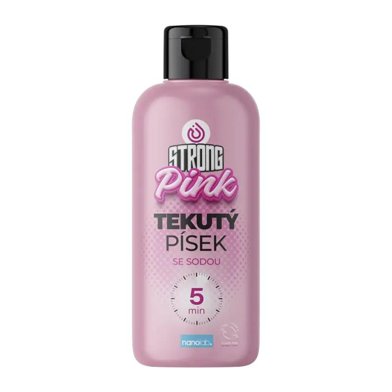 Nanolab Tekutý písek se sodou Strong Pink, 500 ml