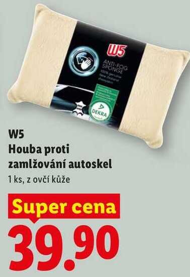 W5 Houba proti zamlžování autoskel, 1 ks