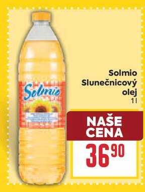 Solmio Slunečnicový olej 1l