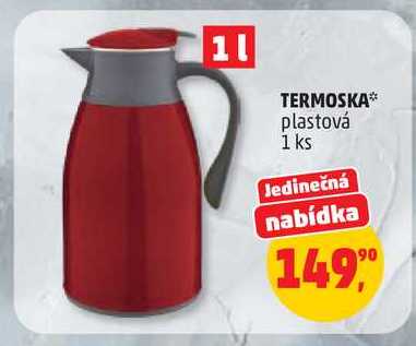 TERMOSKA plastová, 1 ks