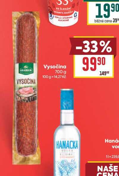 Vysočina 700 g
