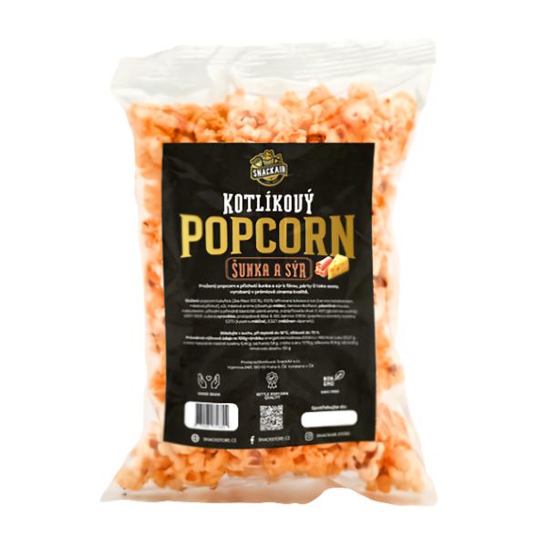 SnackAir Kotlíkový popcorn šunka a sýr