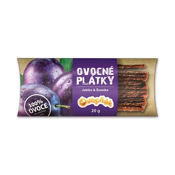 Ovocňák plátky Jablko-Švestka